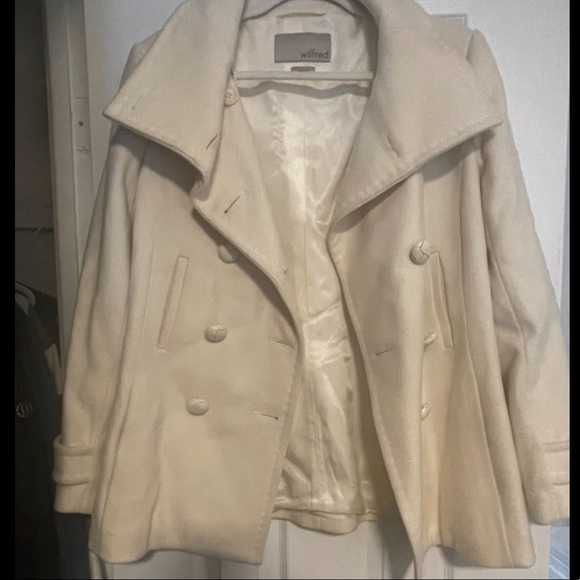 Aritzia Wilfred Cashmere and Wool Blend Coat - Picture 2 of 6